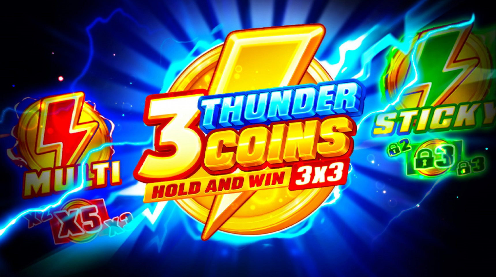 슬롯마켓에서 제공하는 무료 슬롯 게임 [3 Thunder Coins: Hold and Win]