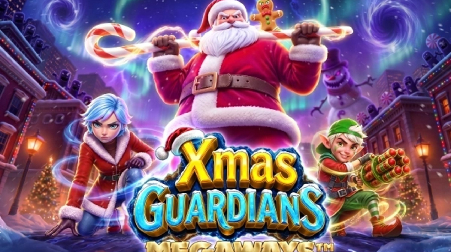 슬롯마켓에서 제공하는 무료 슬롯 게임 [Xmas Guardians Megaways]