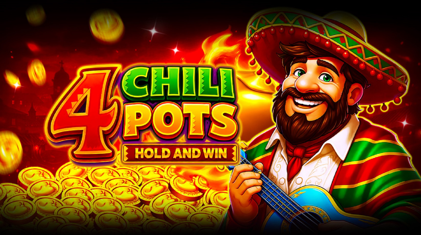 슬롯마켓에서 제공하는 무료 슬롯 게임 [4 Chili Pots: Hold and Win]