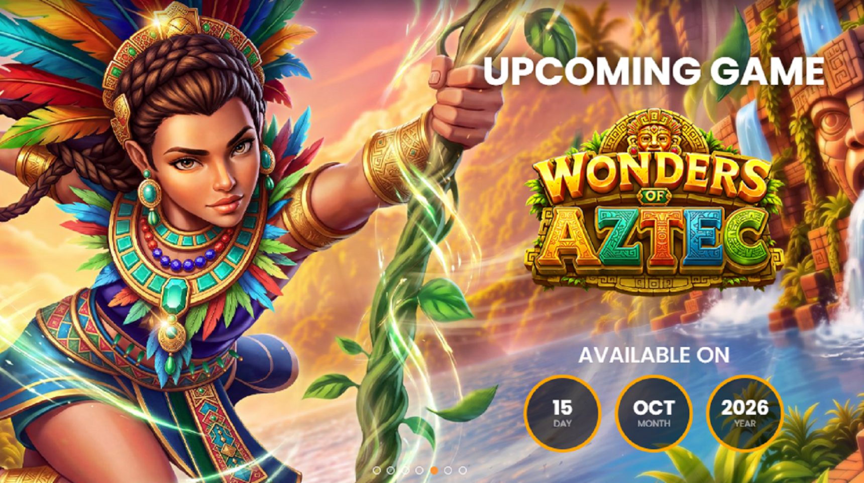 슬롯마켓에서 제공하는 무료 슬롯 게임 [Wonders of Aztec]